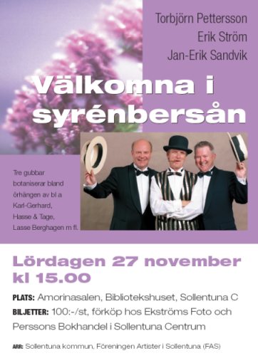 Vlkommen i syrenbern!